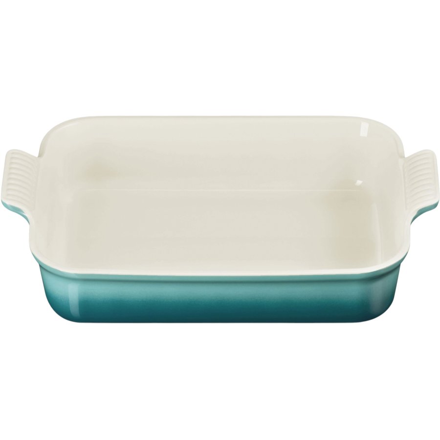 Le Creuset Heritage Rektangul�rt Fad 32 cm, Bleu Riviera