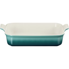 Le Creuset Heritage Rektangul�rt Fad 32 cm, Bleu Riviera