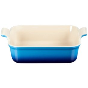 Le Creuset Heritage Kvadratisk Fad 23 cm, Azure