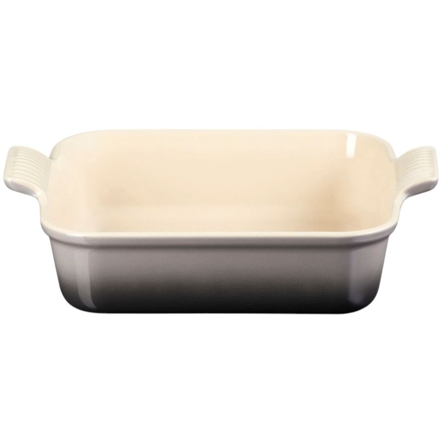 Le Creuset Heritage Kvadratisk Fad 23 cm, Flint