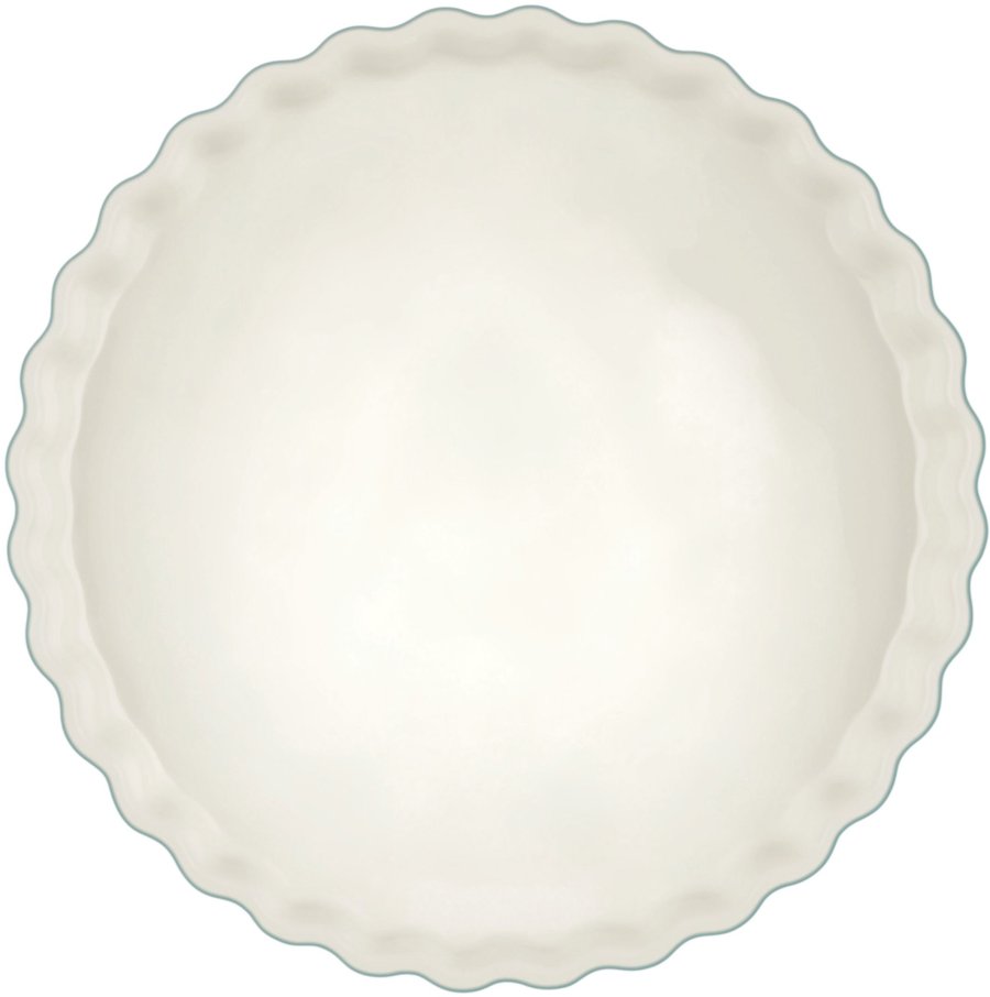 Le Creuset Heritage T�rtefad 28 cm, Bleu Riviera