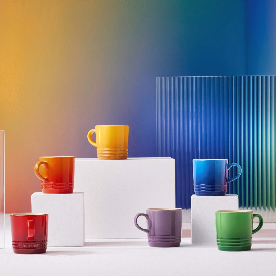 Le Creuset Rainbow Espressokrus 6 stk. 10 cl, Multi