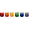 Le Creuset Rainbow Espressokrus 6 stk. 10 cl, Multi