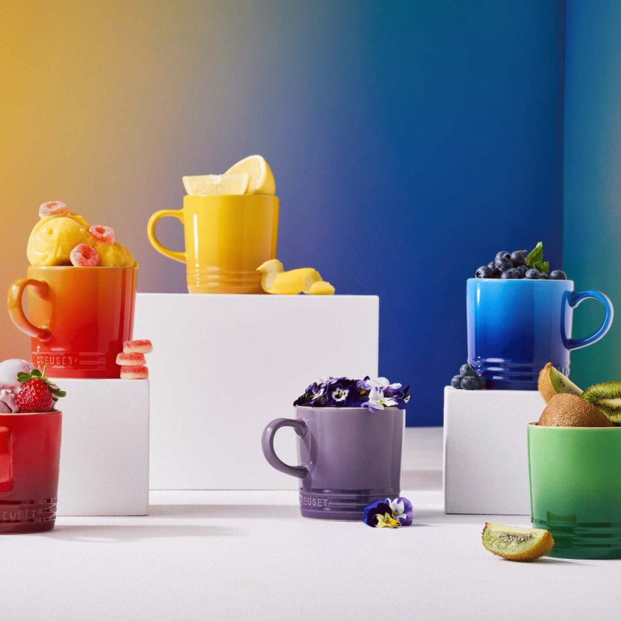 Le Creuset Rainbow Krus 6 stk. 35 cl, Multi