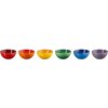 Le Creuset Rainbow Snackskl 6 stk. 12 cm, Multi