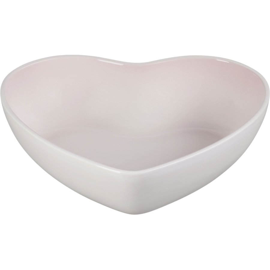 Le Creuset Heart Signature Sk�l 30 cm, Shell Pink