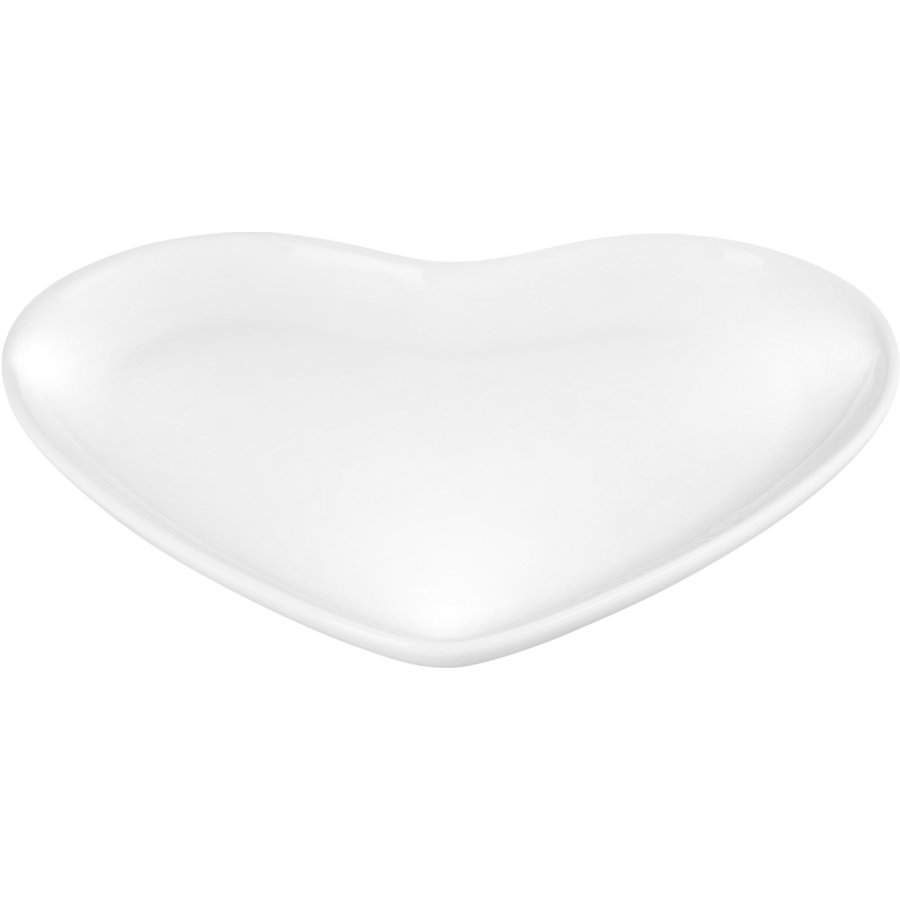 Le Creuset Heart Signature Tallerken 23 cm, White