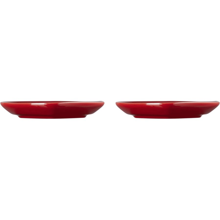 Le Creuset Heart Fad 2 stk. 14 cm, Cerise
