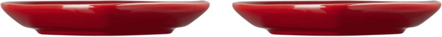 Le Creuset Heart Fad 2 stk. 14 cm, Cerise