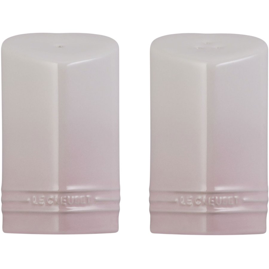 Le Creuset Heart Signature Salt- og Pebers�t, Shell Pink