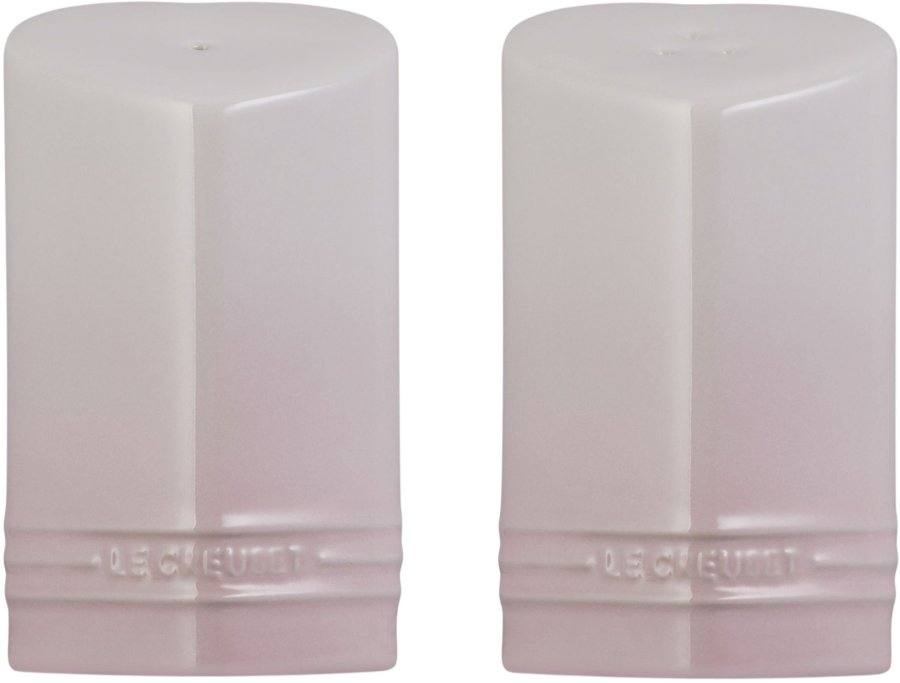 Le Creuset Heart Signature Salt- og Pebers�t, Shell Pink