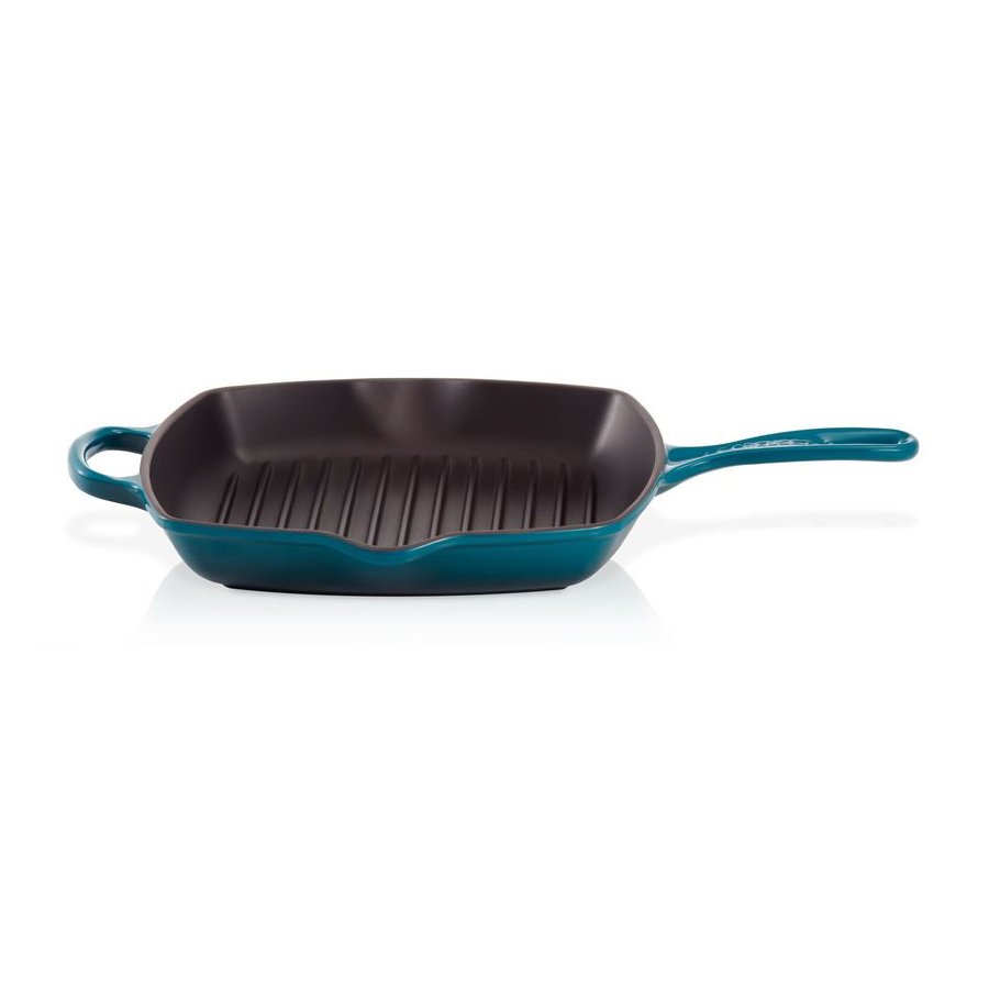 Le Creuset Signature Grillpande 26 cm, Deep Teal