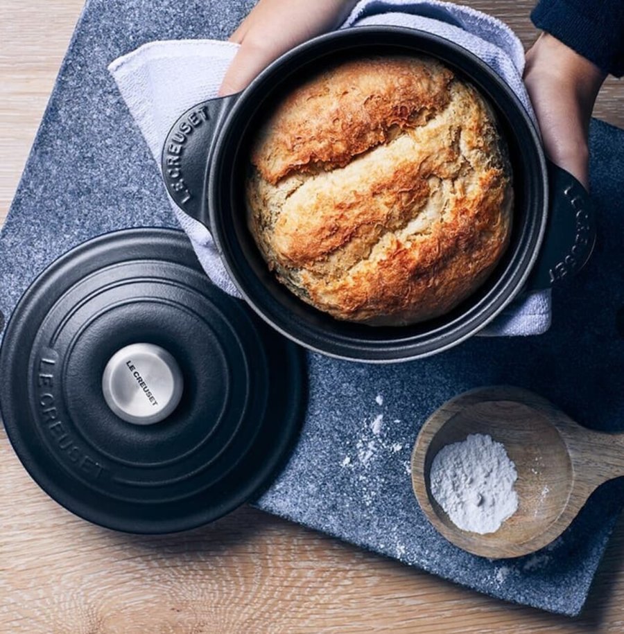 Le Creuset Cocotte Every Risgryde 16 cm/2 L, Mat Sort