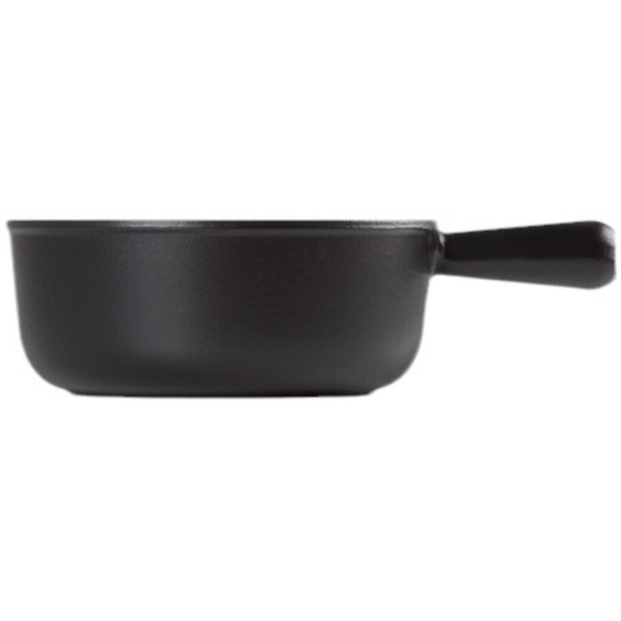 Le Creuset Caquelon 22 cm/2,6 L, Mat Sort