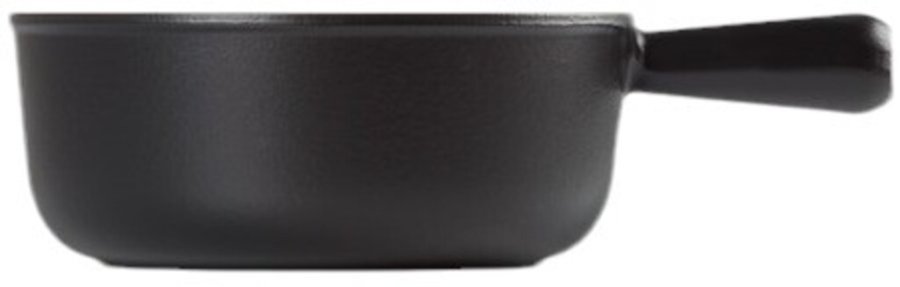 Le Creuset Caquelon 22 cm/2,6 L, Mat Sort