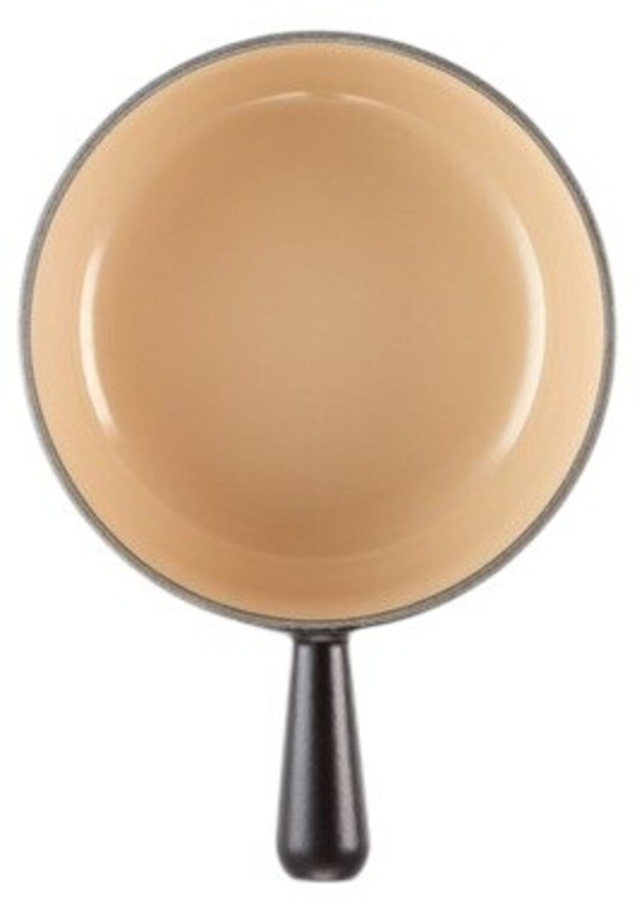 Le Creuset Caquelon 22 cm/2,6 L, Mat Sort