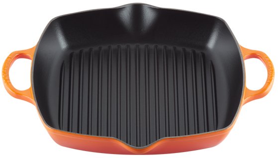 Le Creuset Signature Dyb Grillpande 30 cm, Volcanic