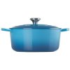Le Creuset Rund gryde 18 cm/1,8 L, Marseille Blå