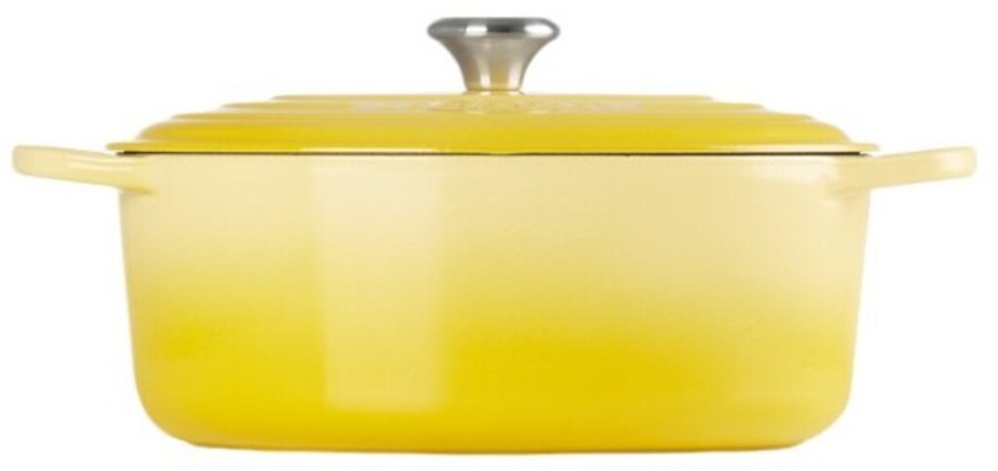 Le Creuset Oval gryde 29 cm/4,7 L, Soleil Gul