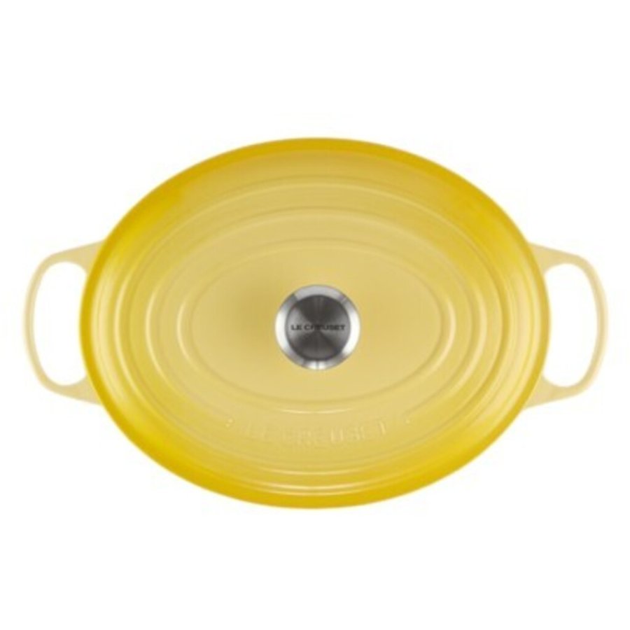 Le Creuset Oval gryde 29 cm/4,7 L, Soleil Gul