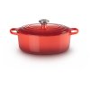 Le Creuset Oval gryde 35 cm/8,9 L, Cerise Rd