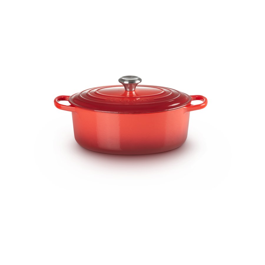 Le Creuset Oval gryde 35 cm/8,9 L, Cerise Rd