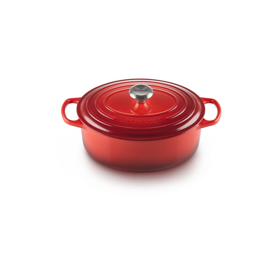 Le Creuset Oval gryde 35 cm/8,9 L, Cerise Rd