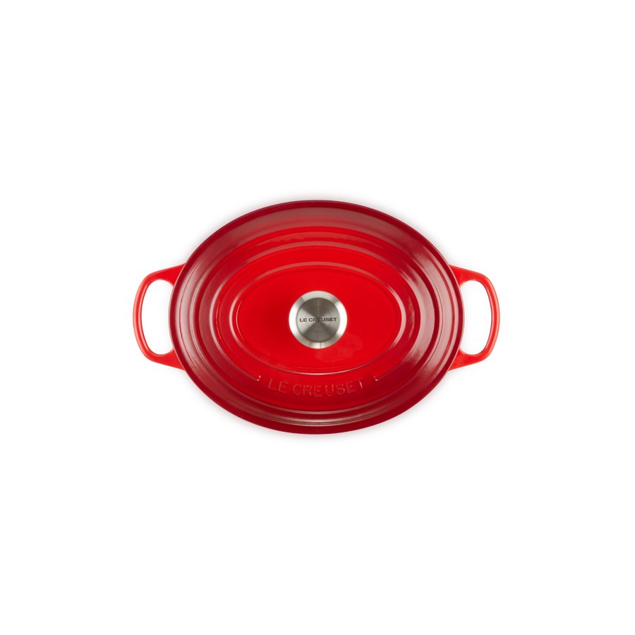 Le Creuset Oval gryde 35 cm/8,9 L, Cerise Rd