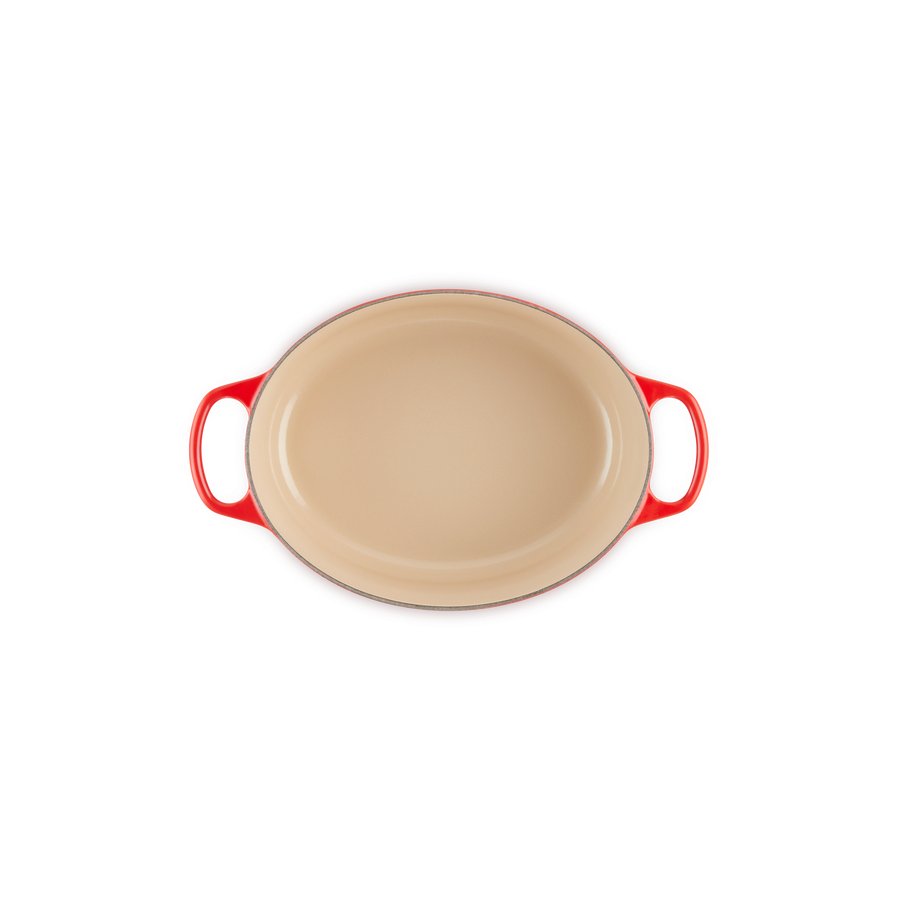 Le Creuset Oval gryde 35 cm/8,9 L, Cerise Rd