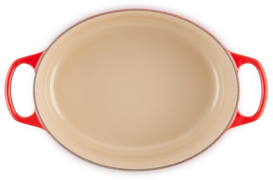 Le Creuset Oval gryde 35 cm/8,9 L, Cerise Rd