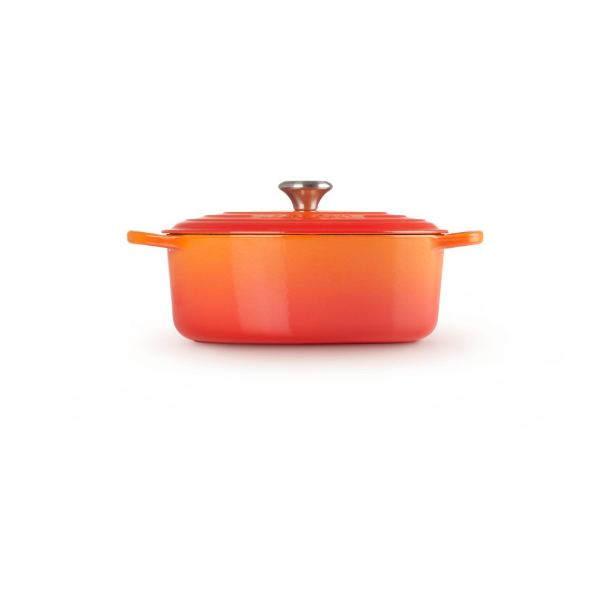 Le Creuset Oval gryde 40 cm/13,9 L, Volcanic Orange