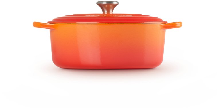 Le Creuset Oval gryde 40 cm/13,9 L, Volcanic Orange