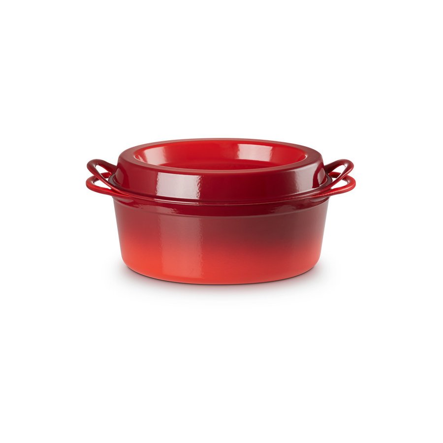 Le Creuset Oval doufeu 32 cm/7,2 L, Cerise Rd