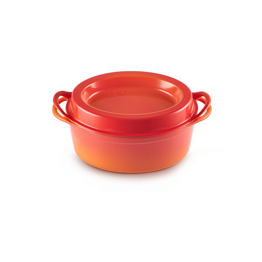 Le Creuset Oval doufeu 32 cm/7,2 L, Volcanic Orange