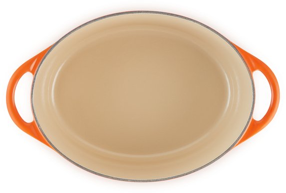 Le Creuset Oval doufeu 32 cm/7,2 L, Volcanic Orange