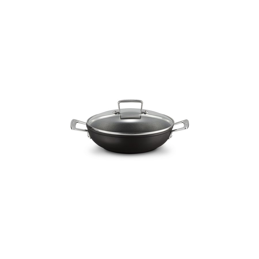 Le Creuset TNS Sautergryde m. Glaslg 26 cm/2,7 L