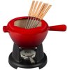 Le Creuset Ostefonduest, Cerise Rd