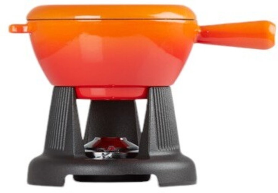 Le Creuset Ostefonduest, Volcanic Orange