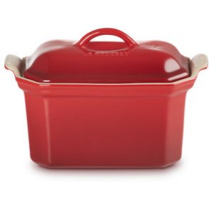 Le Creuset Terrin m. presse 17 cm/0,8 L, Cerise R�d