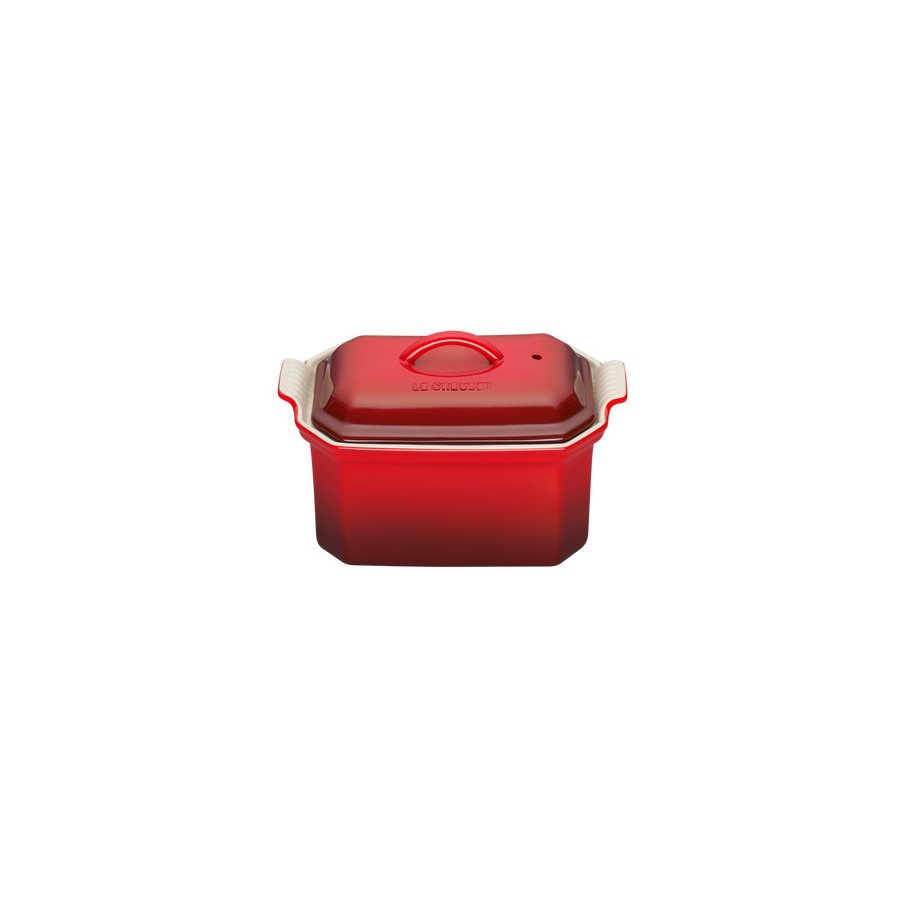 Le Creuset Terrin m. presse 17 cm/0,8 L, Cerise Rd