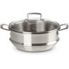 Le Creuset Multidampindsats m. Glaslg 24 cm