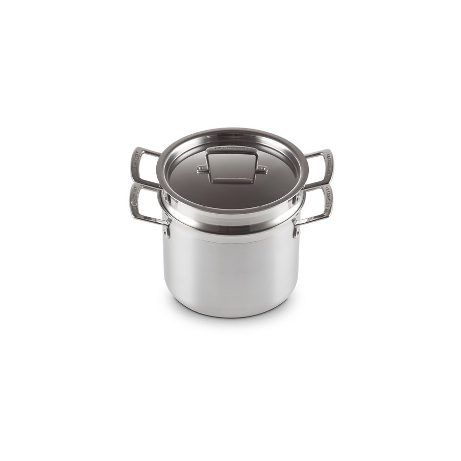 Le Creuset 3-Ply Pastagryde m. Si 20 cm/5 L