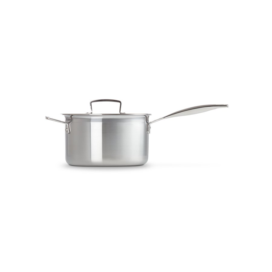 Le Creuset 3-Ply Kasserolle m. Lg 20 cm/3,8 L