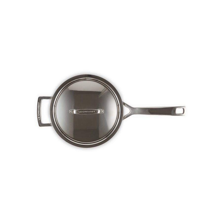 Le Creuset 3-Ply Kasserolle m. Lg 20 cm/3,8 L