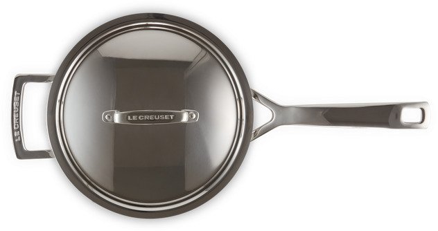 Le Creuset 3-Ply Kasserolle m. Lg 20 cm/3,8 L