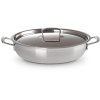 Le Creuset 3-Ply Sautergryde m. Lg 30 cm/4,8 L