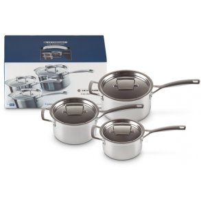 Le Creuset 3-Ply Grydesæt 3 Dele