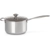 Le Creuset 3-Ply Signature Kasserolle m. Lg 20 cm/3,8 L