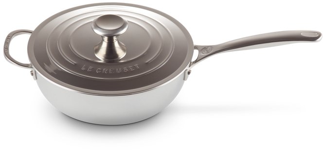 Le Creuset 3-Ply Signature Sauterpande Non-stick m. Lg 24 cm/3,3 L