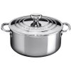 Le Creuset 3-Ply Signature Lav Gryde m. Lg 24 cm/5,3 L